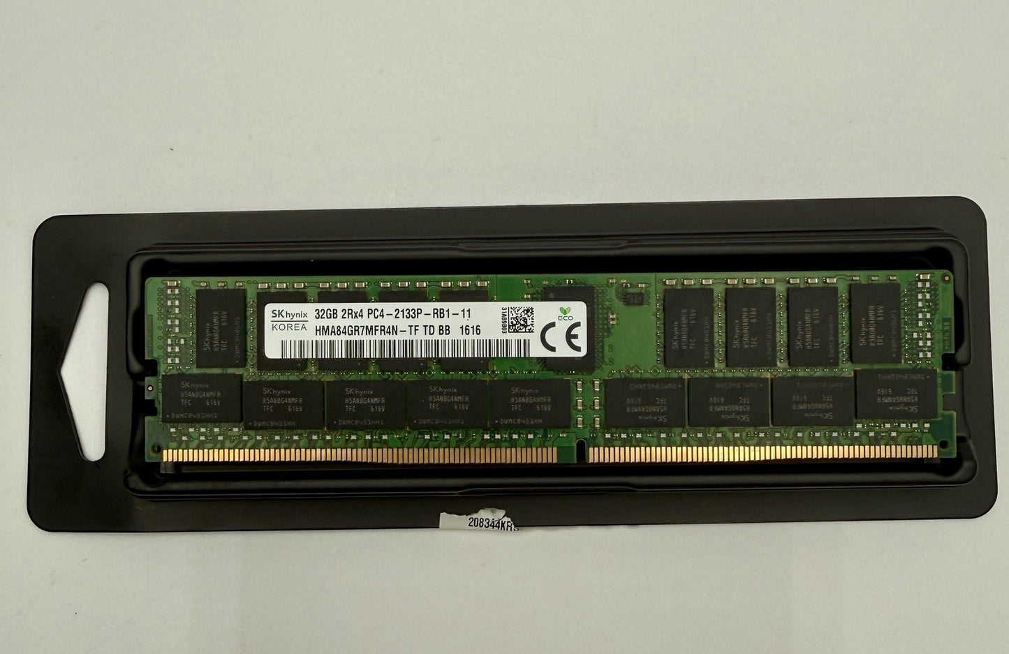 SK HYNIX 32GB (1X32GB) 2RX4 PC4-2133P DDR4 SERVER MEMORY HMA84GR7MFR4N-TF TD