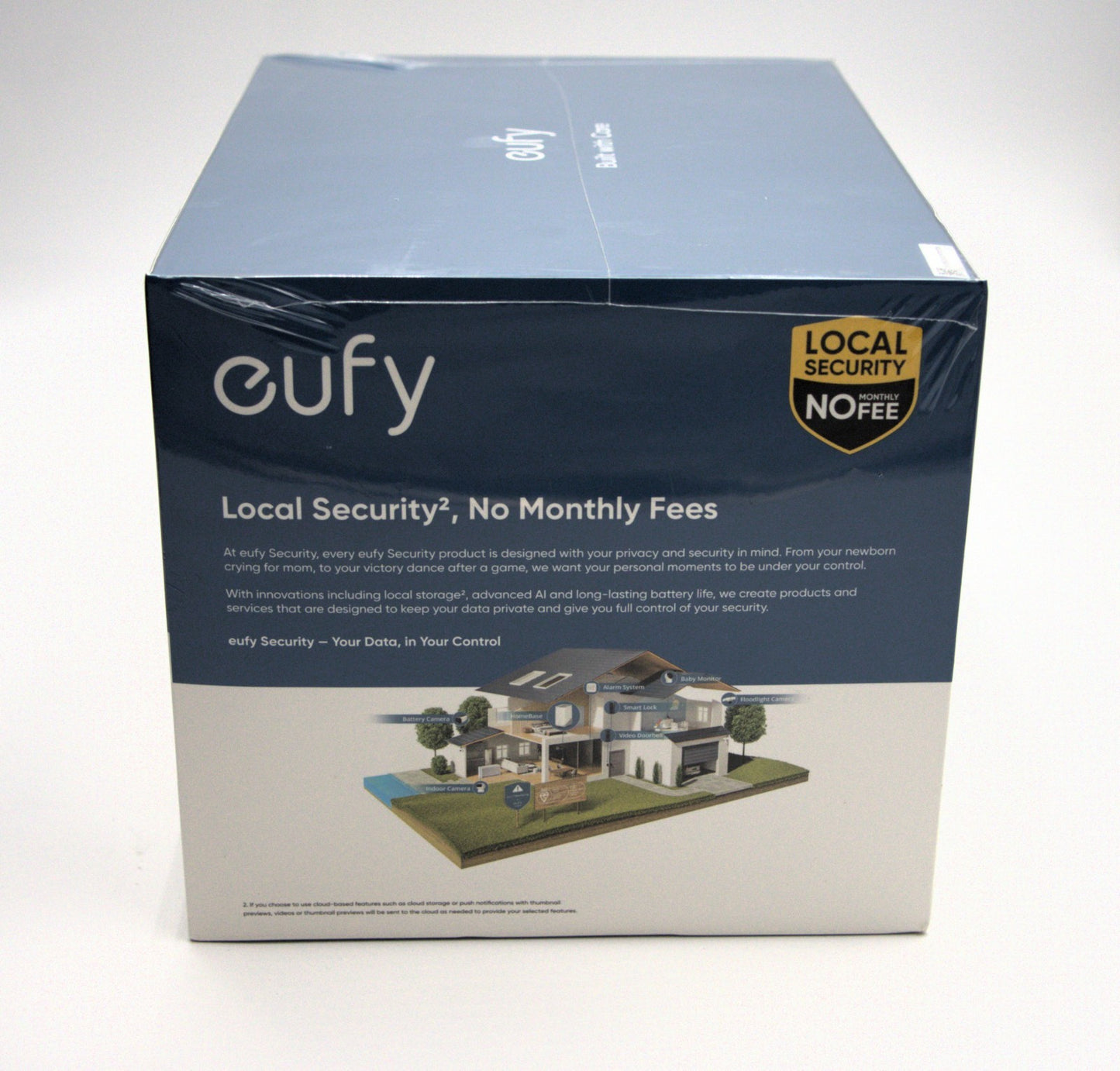 eufy S330 eufyCam 3 Wireless 4K Security Camera Kit – 3-Cam Solar Powered White