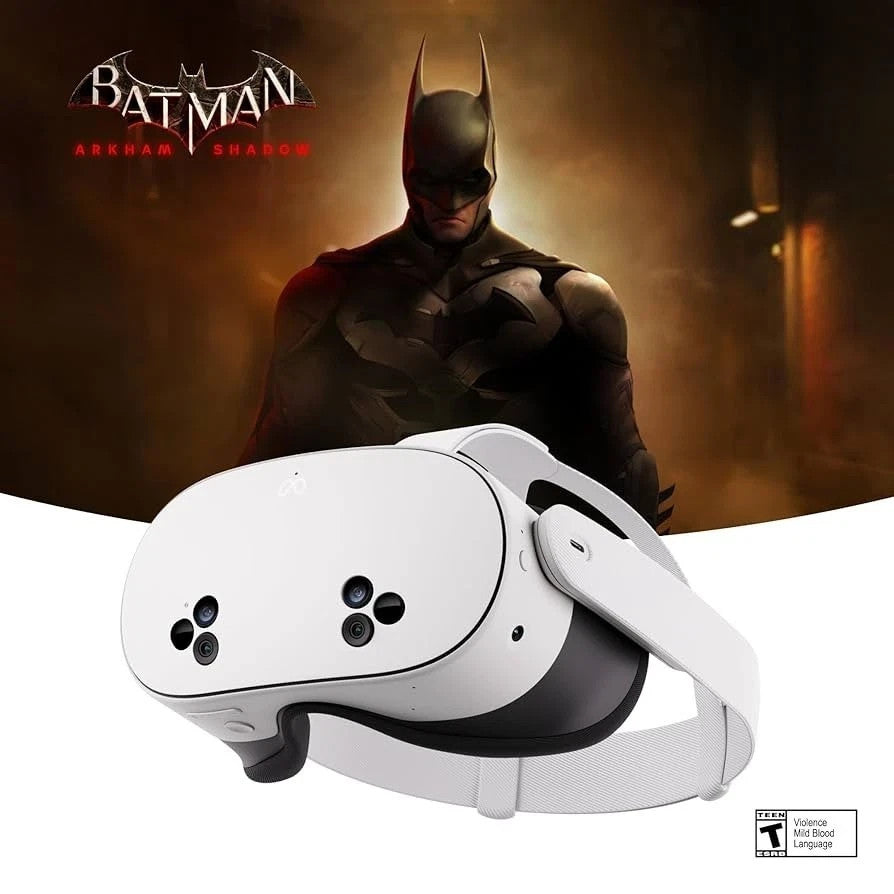 New Meta Quest 3S 256GB All-in-One VR Headset – Batman Arkham Shadow