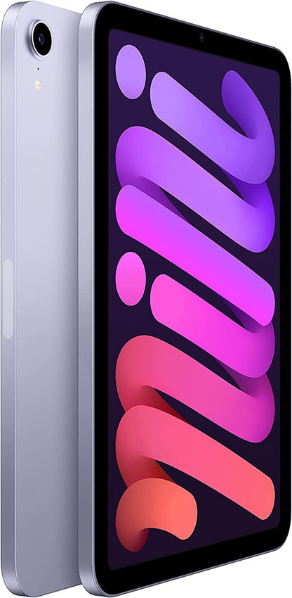 Apple iPad mini 6th Gen Wi-Fi 64GB A15 8.3" Retina Tablet Purple A2567
