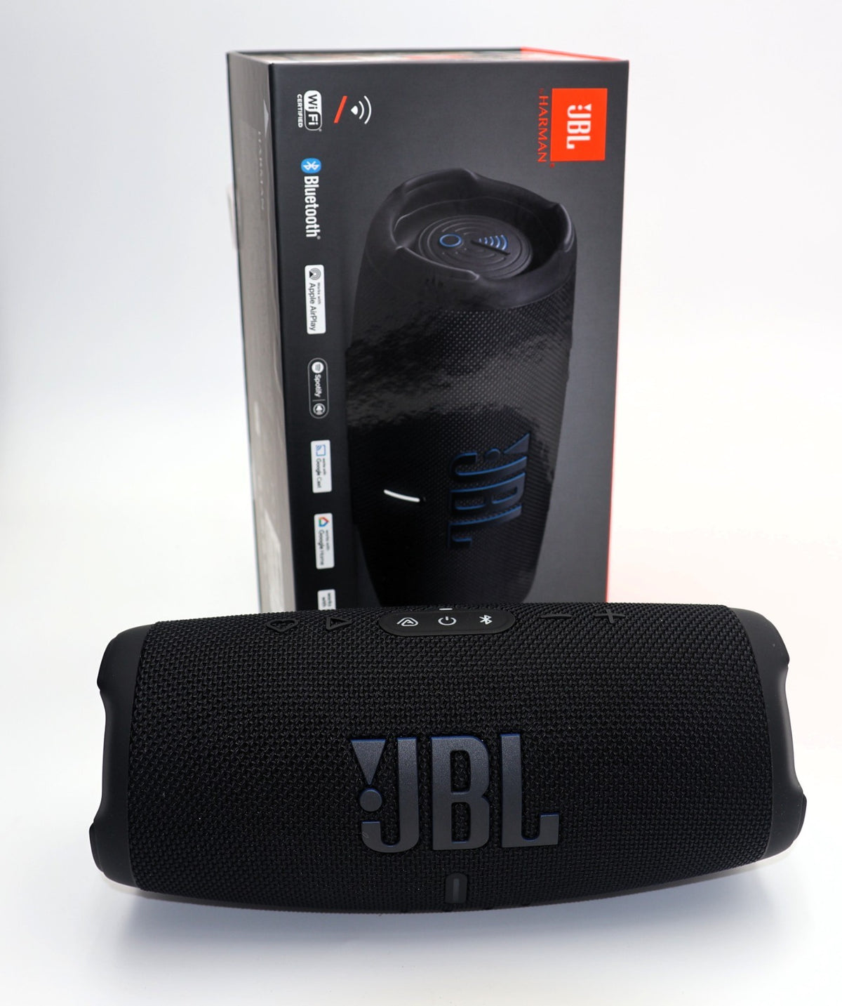 JBL Charge 5 Wi‑Fi SE Portable Bluetooth Speaker Waterproof Black - Auracast