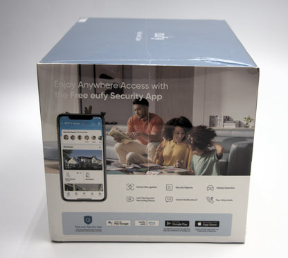 eufy S330 eufyCam 3 Wireless 4K Security Camera Kit – 3-Cam Solar Powered White