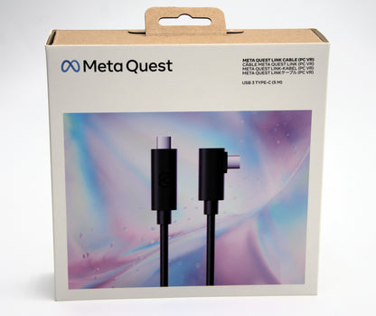 Meta Quest | Link Virtual Reality Headset Cable for Quest 2, 3, Pro 16FT (5M) PC