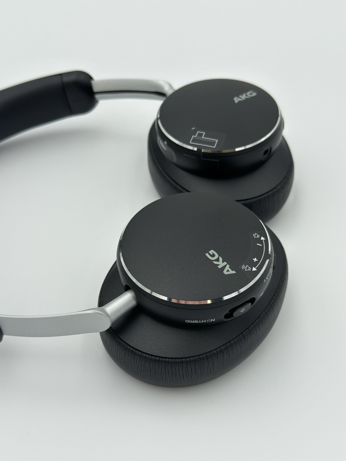 AKG N9 Hybrid Wireless Headphones - Hi-Res Audio + ANC + USB-C Dongle - Open Box