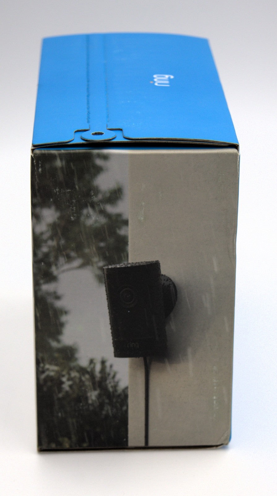 Ring Outdoor Cam Pro 4K Retinal Plug‑In Security Camera Wide Angle Black SEALED