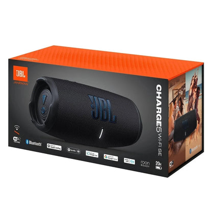 JBL Charge 5 Wi‑Fi SE Portable Bluetooth Speaker Waterproof Black - Auracast