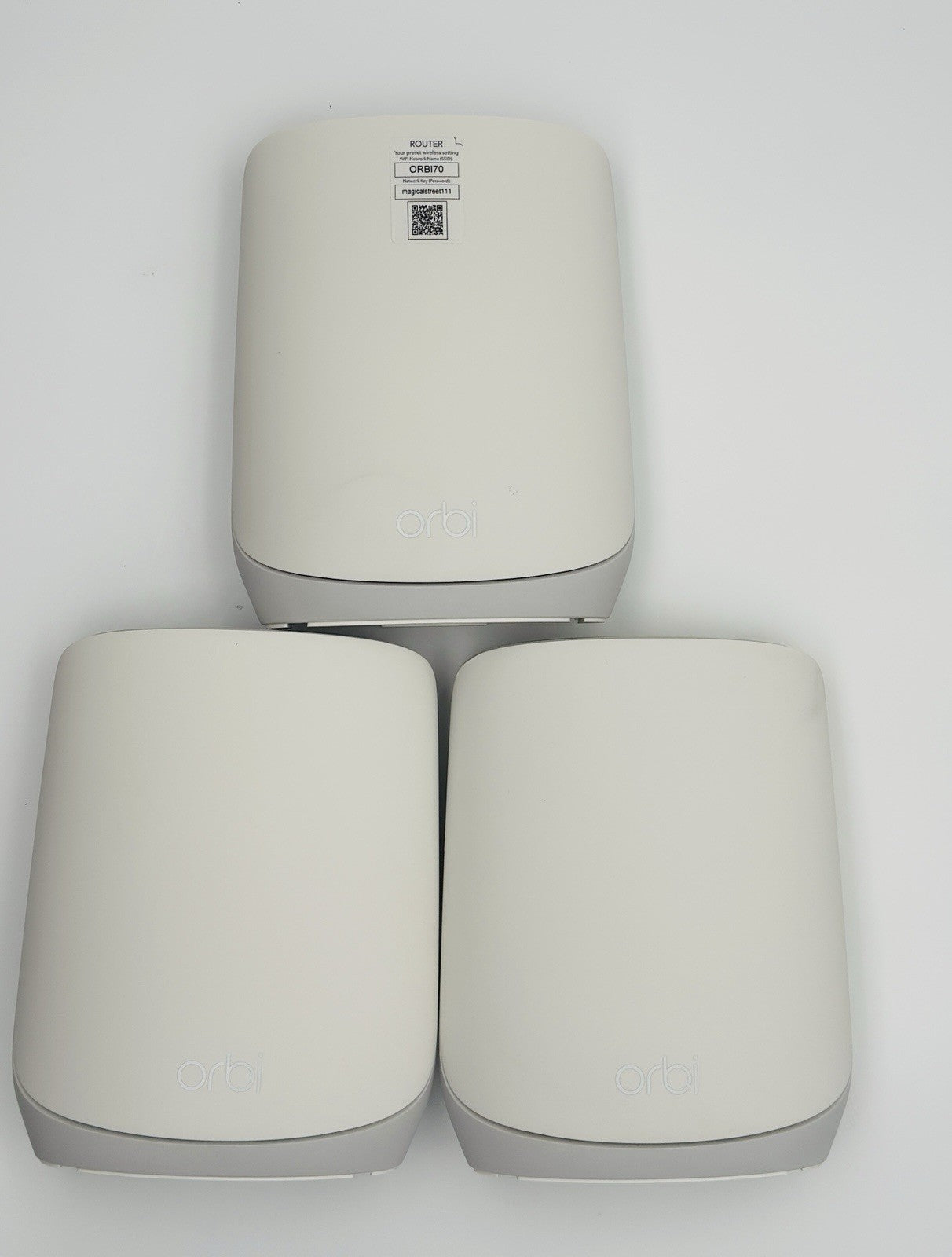 Netgear Orbi AX5400 Mesh Wi-Fi 6 – RBR760 + 2 Satellites | up to 7500 sq ft