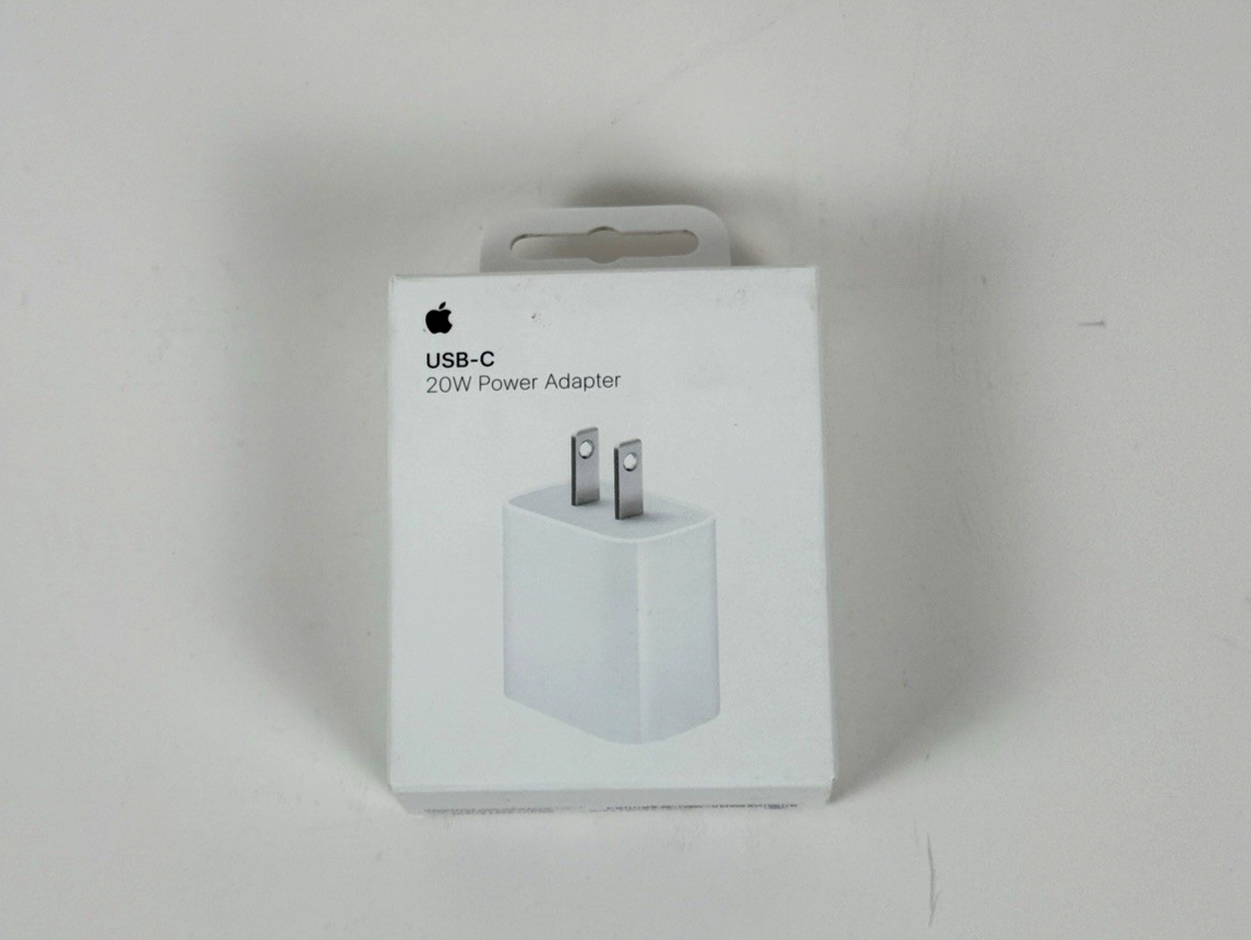 Apple 20W USB-C Power Adapter Fast Charger for iPhone iPad