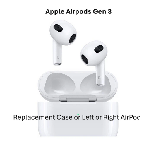 Apple AirPods 3rd Gen – Genuine Right, Left, or Wireless Charging Case | Good!