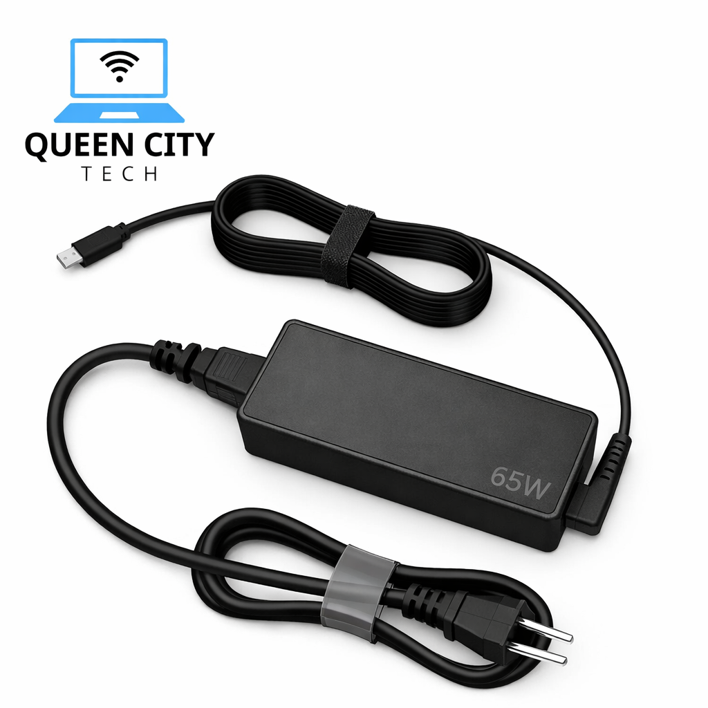 LOT of 65 W USB C Adapter Charger For Laptop | Lenovo Acer HP ASUS Dell