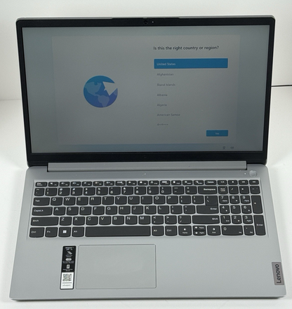 Lenovo IdeaPad 1 15.6" HD AMD 3050U 4GB RAM 128GB eMMC Win11 *1YR WARRANTY*