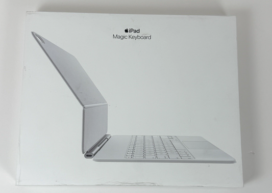 Apple Magic Keyboard White for iPad Air 13″ M3 MDFW4LL/A Excellent!