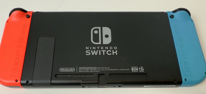 Nintendo Switch Console with Neon Blue and Neon Red Joy Cons 32GB V2