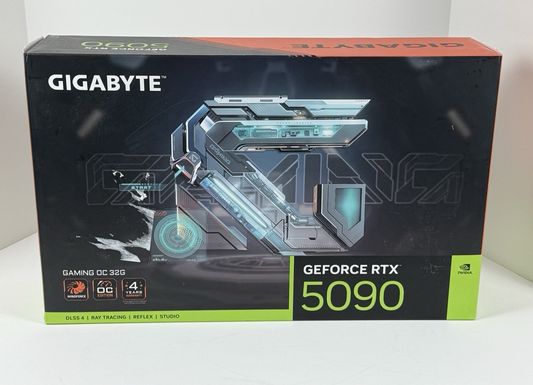 GIGABYTE NVIDIA  RTX 5090 GEFORCE 32GB GDDR7 PCIe 5.0 DLSS 4 GPU  WTY