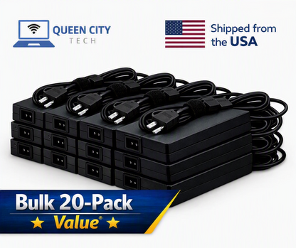 20 Pack 65W USB‑C Laptop Charger – Lenovo Acer HP Dell ASUS Compatible Wholesale