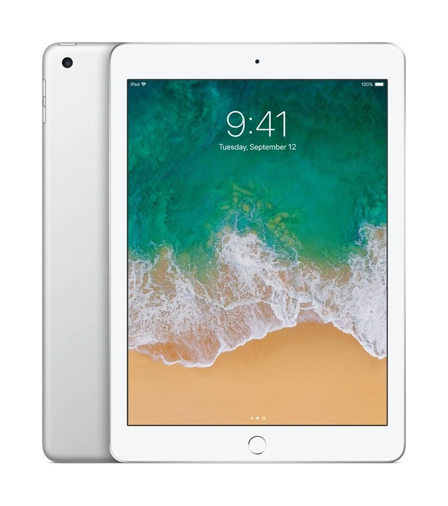 Apple iPad 5th Gen 9.7" Wi-Fi + 4G Unlocked A9/32GB Retina Tablet A1823 Silver