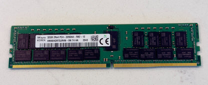 SK HYNIX 32GB 2RX4 PC4-3200AA-RB2 HMA84GR7DJR4N-XN-T4-AA 2043