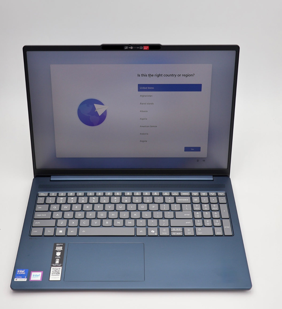 Lenovo IdeaPad Slim 5i 16” Touch Ultra 5 322 16GB RAM 512GB SSD Copilot+ PC Blue