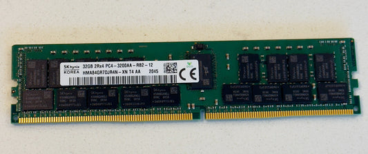 SK HYNIX 32GB 2Rx4 PC4-3200AA-RB2 HMA84GR7DJR4N-XN-T4-AA 2045