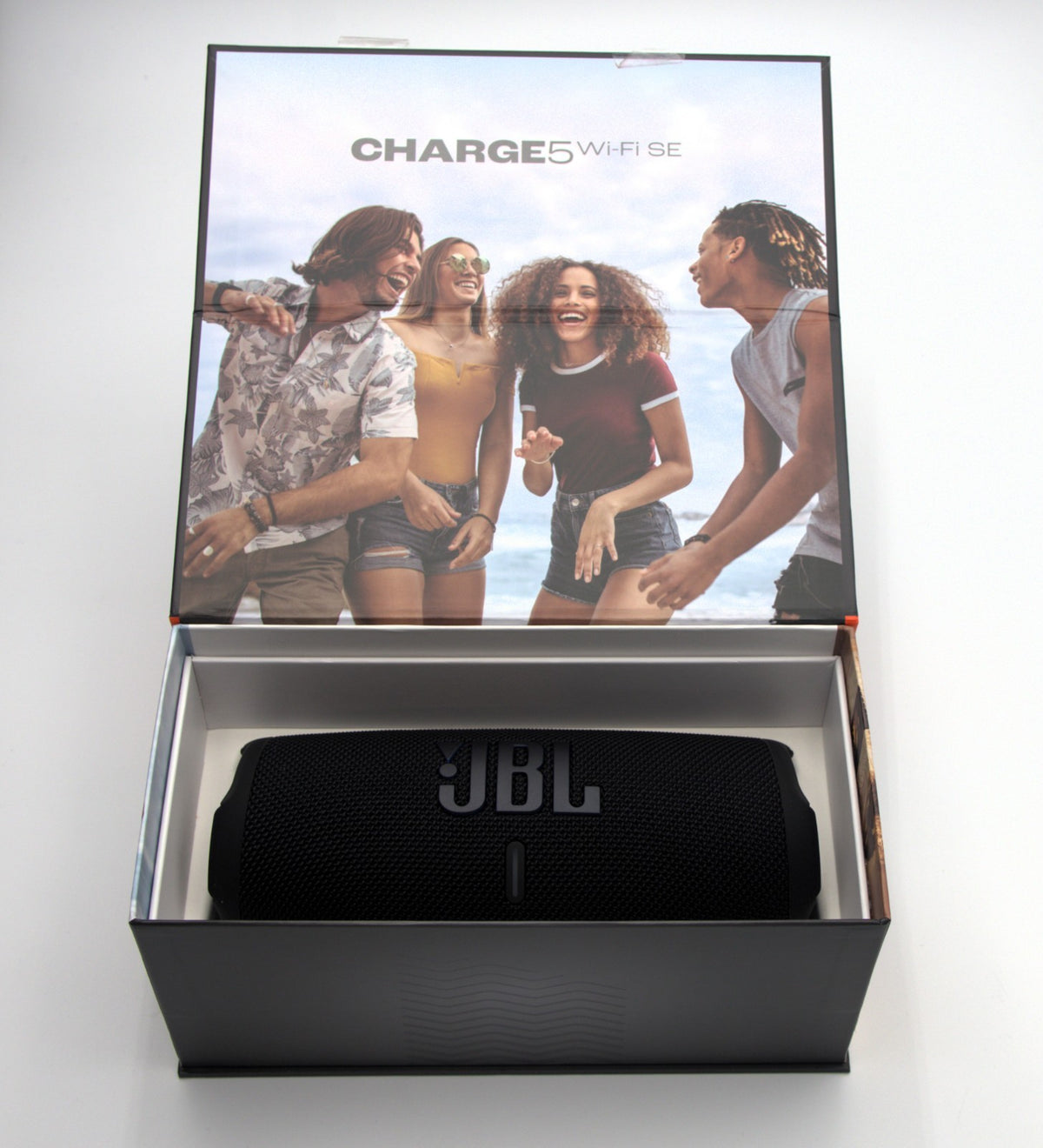 JBL Charge 5 Wi‑Fi SE Portable Bluetooth Speaker Waterproof Black - Auracast