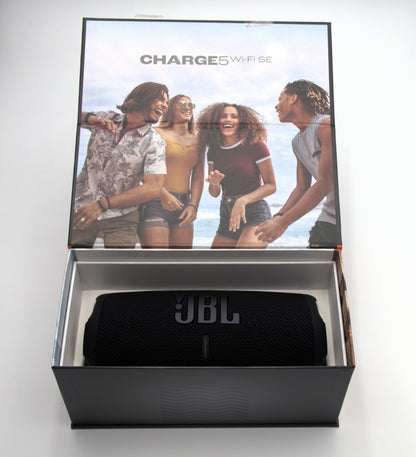 JBL Charge 5 Wi‑Fi SE Portable Bluetooth Speaker Waterproof Black - Auracast