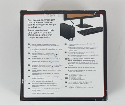 Seagate 8TB Backup Plus Hub USB 3.0 External Hard Drive Desktop - Black