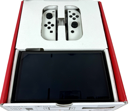 Nintendo Switch OLED White 64GB Console + Joy-Con Dock Bundle – Newest Model