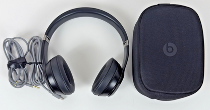 Beats Solo 4 Wireless On-Ear Headphones Black w/ AppleCare+ - Excellent!