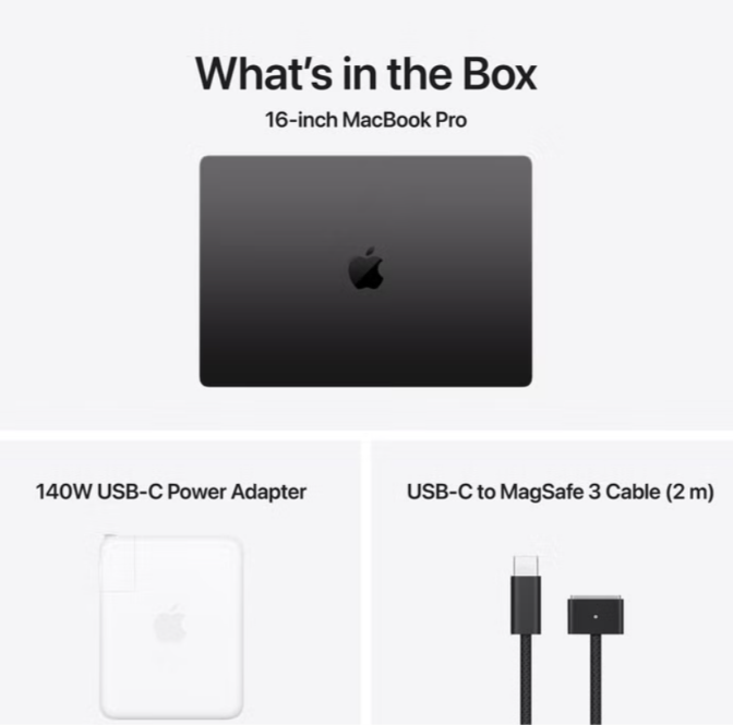 Apple MacBook Pro 16" M5 Max 48GB 2TB 40‑Core GPU Space Black MGEE4LL/A