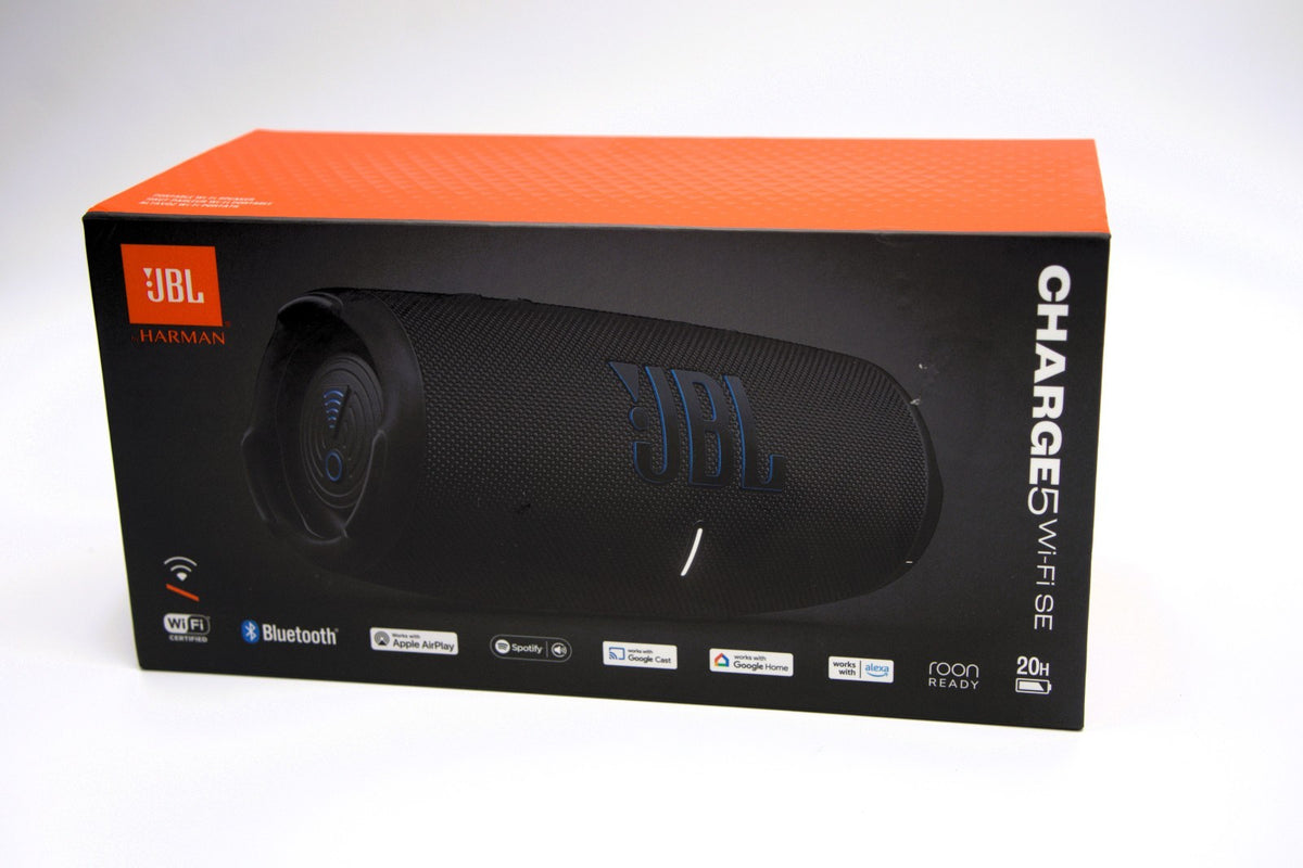 JBL Charge 5 Wi‑Fi SE Portable Bluetooth Speaker Waterproof Black - Auracast