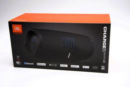 JBL Charge 5 Wi‑Fi SE Portable Bluetooth Speaker Waterproof Black - Auracast