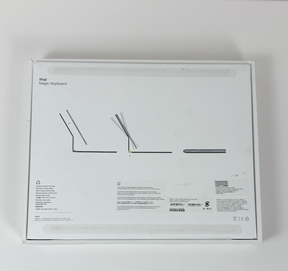 Apple Magic Keyboard White for iPad Air 13″ M3 MDFW4LL/A Excellent!