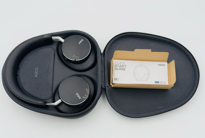 AKG N9 Hybrid Wireless Headphones - Hi-Res Audio + ANC + USB-C Dongle - Open Box