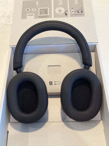 🔥 Sony WH-1000XM5/B Wireless Noise Canceling Over-Ear Headphones - w/Case