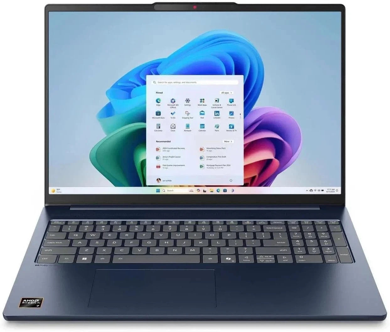 Lenovo IdeaPad Slim 5 16AKP10 16" WUXGA Touch Ryzen AI 7 350 16GB 1TB SSD W11H