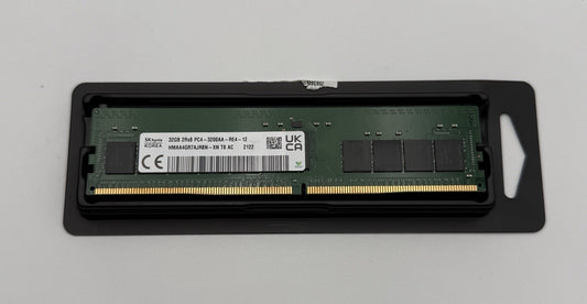 SK HYNIX 32GB (1X32GB) 2RX8 PC4-3200AA SERVER MEMORY HMAA4GR7CJR8N-XN