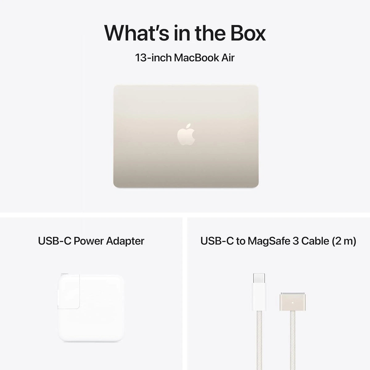 Apple  MacBook Air M4 Chip A3240| 16GB RAM | 256GB SSD| MW0Y3LL/A | - New Sealed
