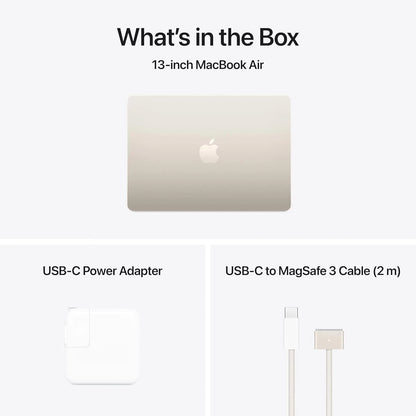 Apple  MacBook Air M4 Chip A3240| 16GB RAM | 256GB SSD| MW0Y3LL/A | - New Sealed