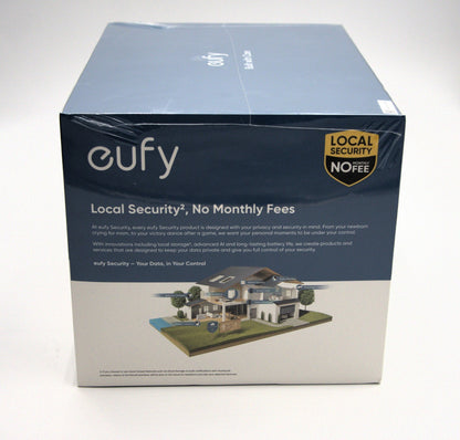 eufy S330 eufyCam 3 Wireless 4K Security Camera Kit – 3-Cam Solar Powered White