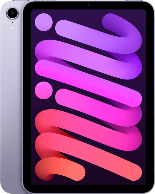 Apple iPad mini 6th Gen Wi-Fi 64GB A15 8.3" Retina Tablet Purple A2567