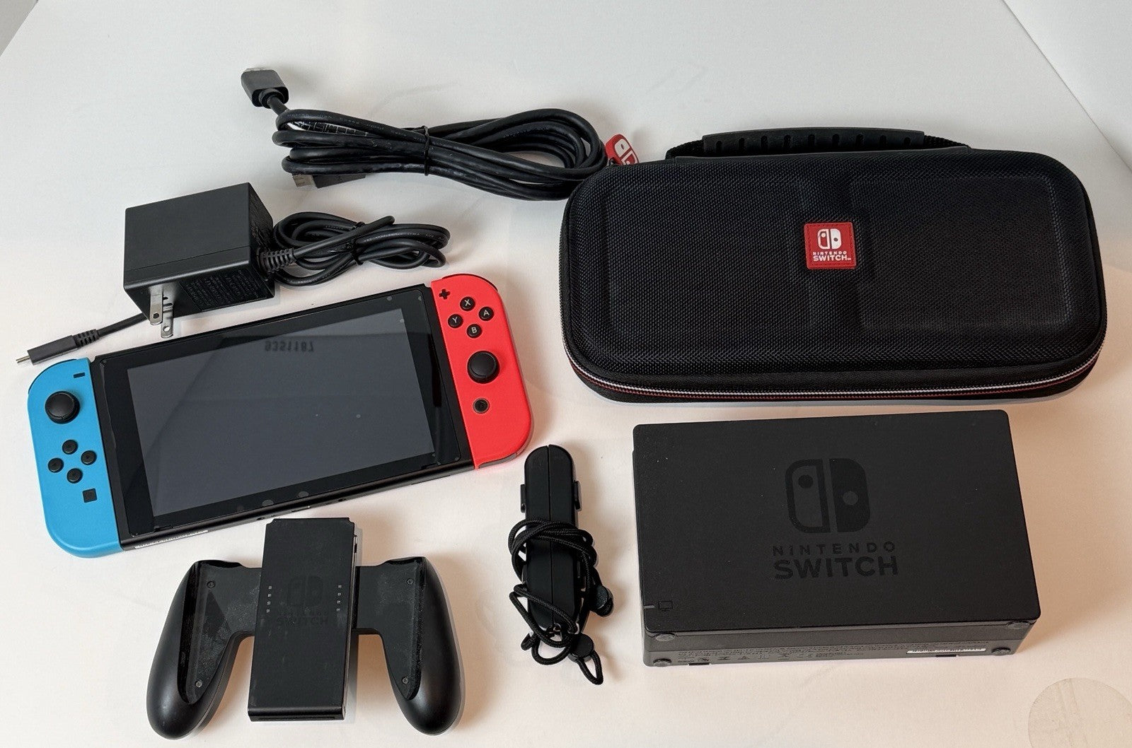 Nintendo Switch Console with Neon Blue and Neon Red Joy Cons 32GB V2