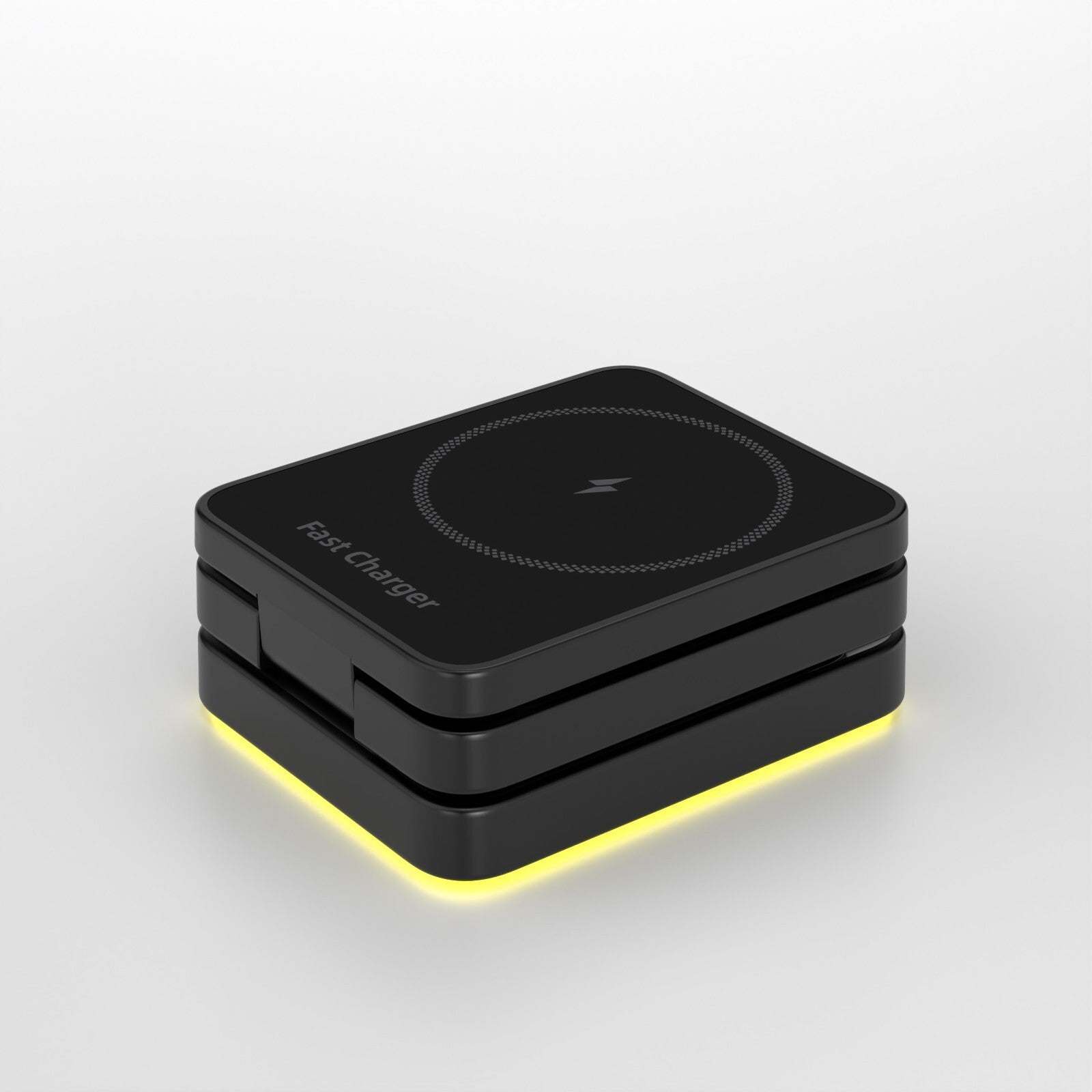 3-IN-1  Wireless Charging Cube 15W Foldable for Apple  Magsafe Compatible 3-1