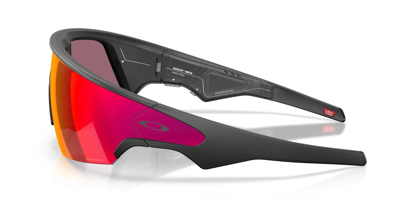 Oakley Meta Vanguard Prizm Road Lenses  Black Frame AI Glasses Sunglasses SEALED