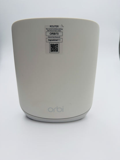 Netgear Orbi AX5400 Mesh Wi-Fi 6 – RBR760 + 2 Satellites | up to 7500 sq ft