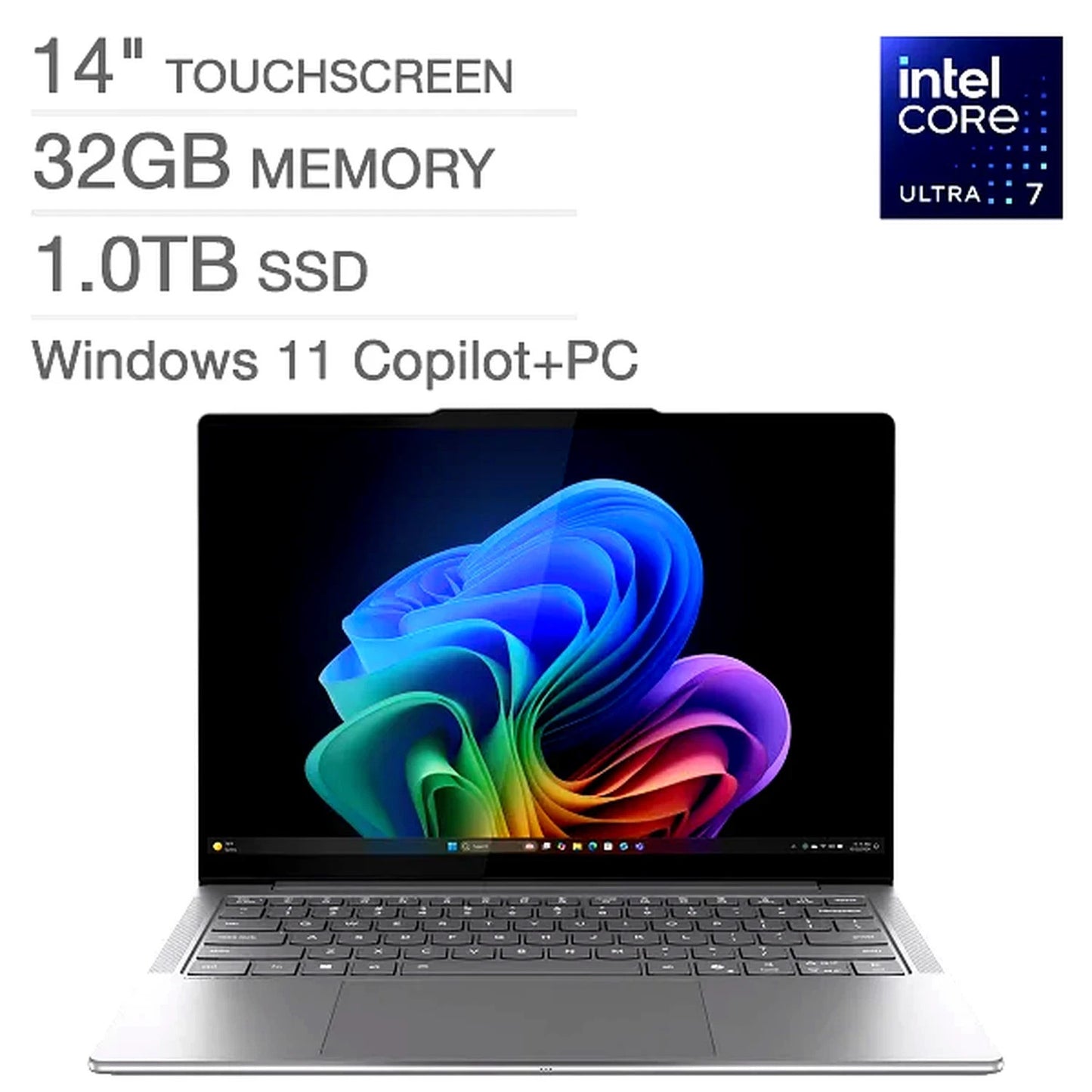 Lenovo Slim 7i 14" OLED Touchscreen Ultra 7 32GB 1TB SSD 256V 14ILL10  Warranty