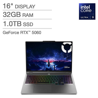 Lenovo Legion 5 16IAX10 16" Ultra 9 275HX 32GB 1TB SSD RTX 5060 W11H