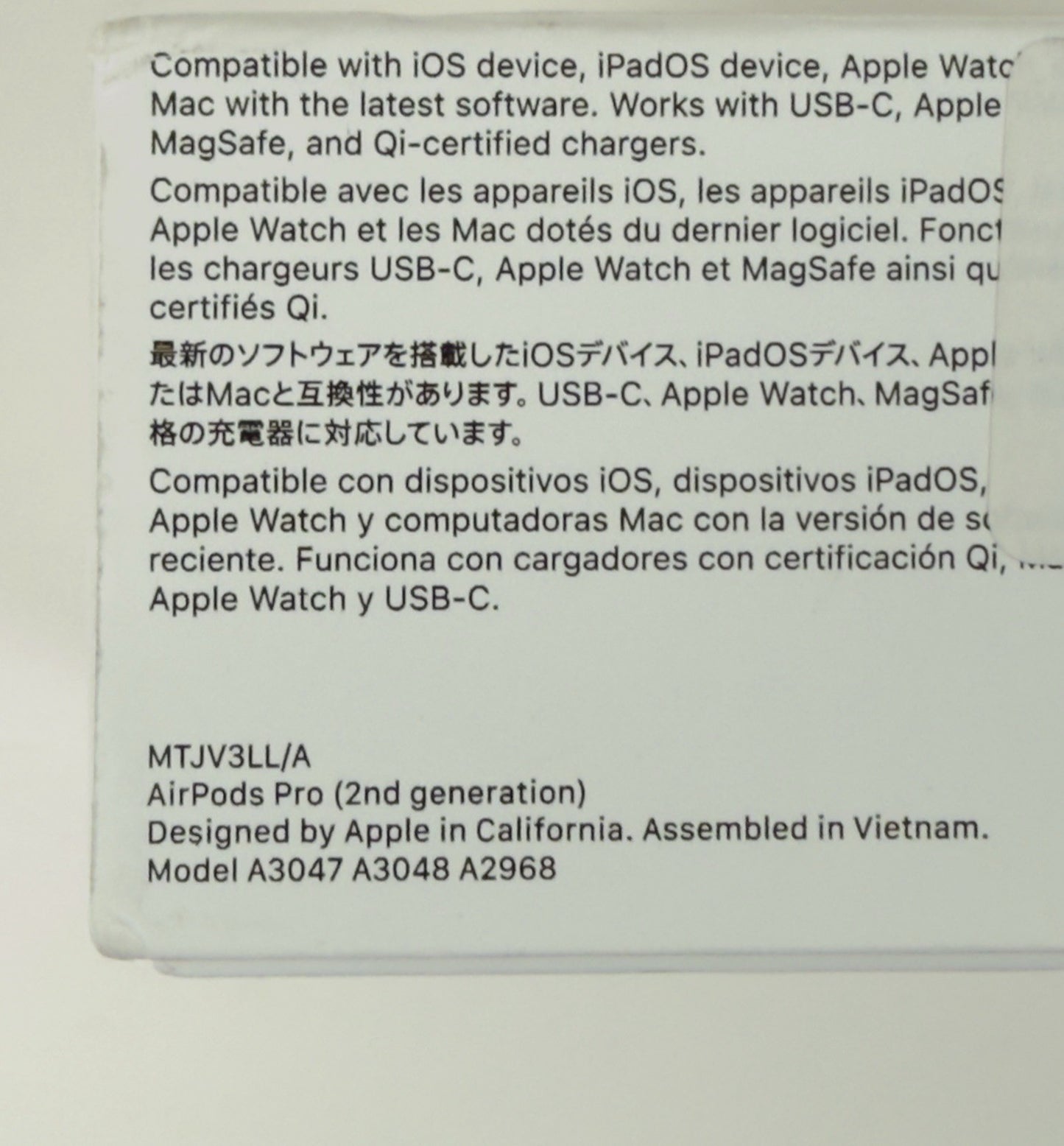 Apple AirPods Pro 2nd Generation with USB-C MagSafe Wireless Charging Case