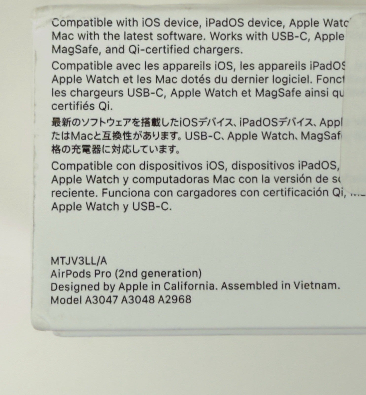 Apple AirPods Pro 2nd Generation with USB-C MagSafe Wireless Charging Case