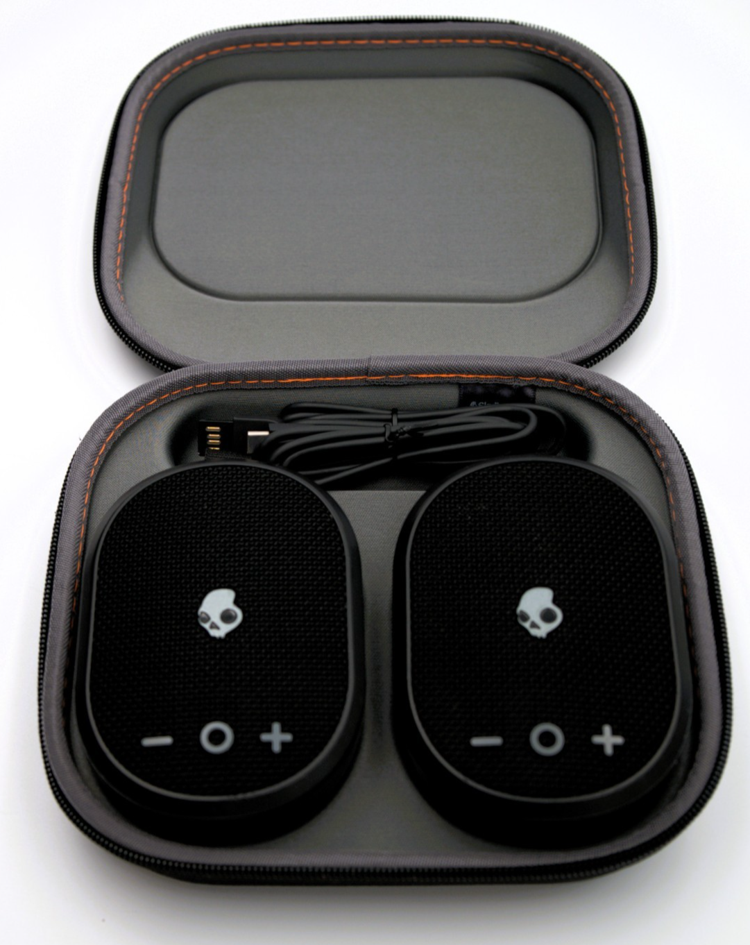 Skullcandy Kilo Bluetooth Speakers – Waterproof 2-Pack Bundle with Case