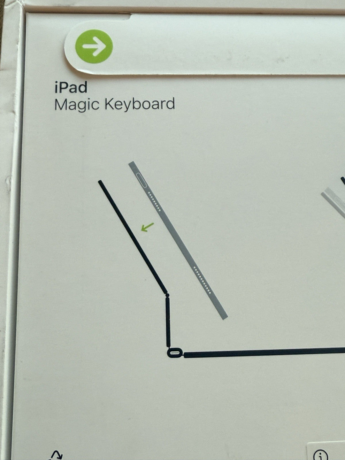 Apple Magic Keyboard for iPad Air 11-inch M2 & M3 - English - White - MDFV4LL/A